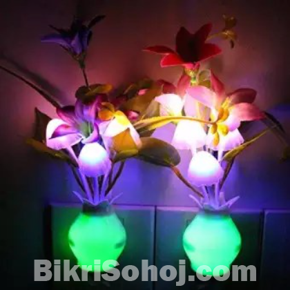 LED sensor Mushroom Night Light Lamp